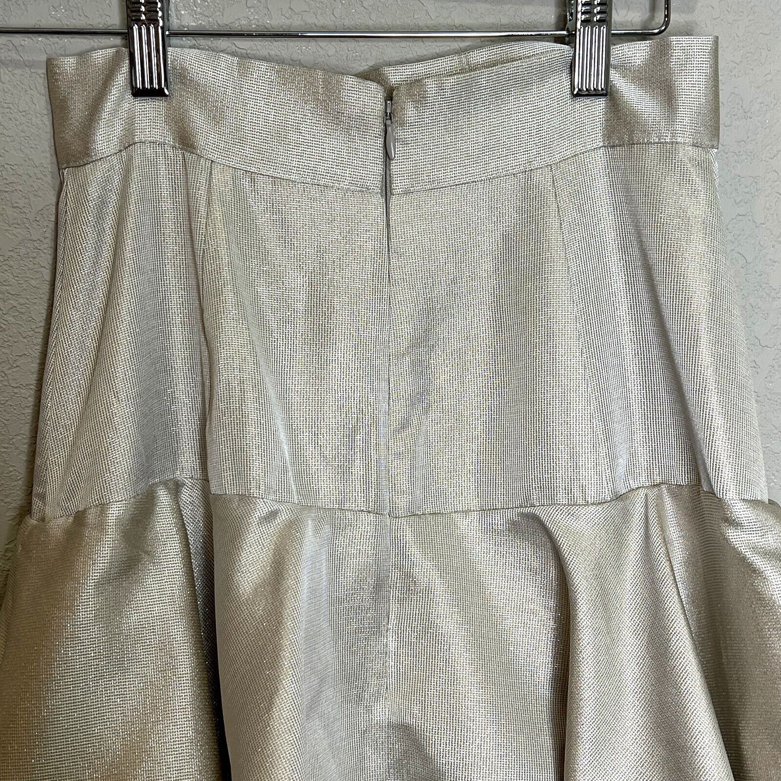 Keepsake Keep Talking Pleated Layered Maxi Skirt Size XS 0-2 NEW