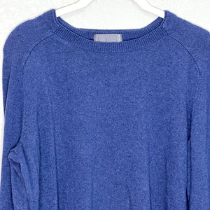 Vince Blue Wool Blend Crewneck Sweater Size Medium