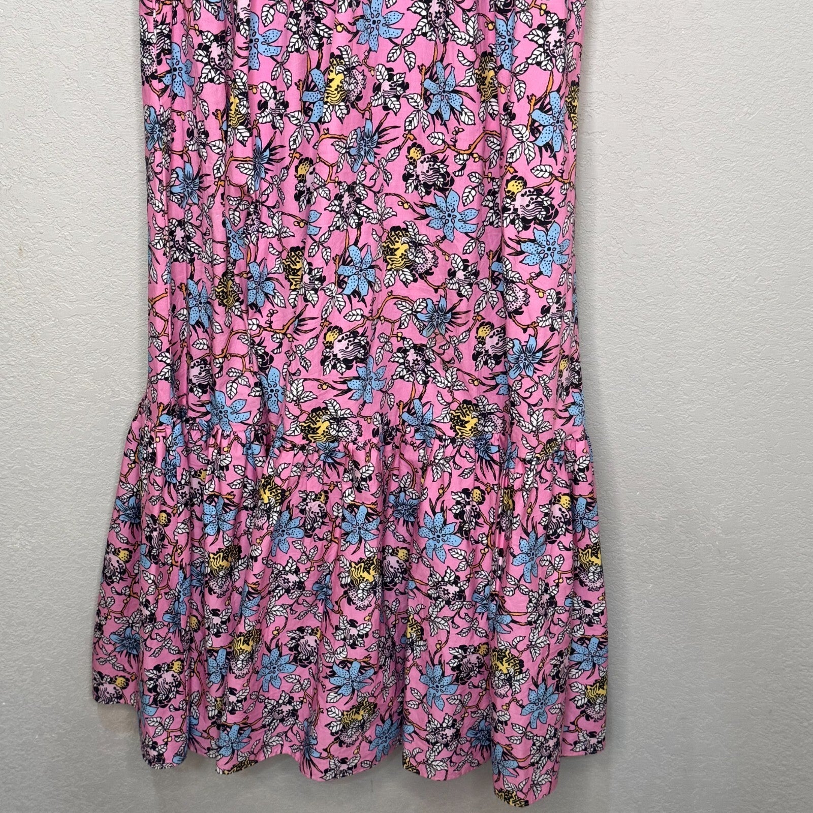 Derek Lam 10 Crosby Dress Size 6 Greta Pink Flutter Sleeve Button Down