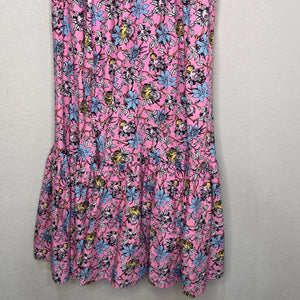 Derek Lam 10 Crosby Dress Size 6 Greta Pink Flutter Sleeve Button Down