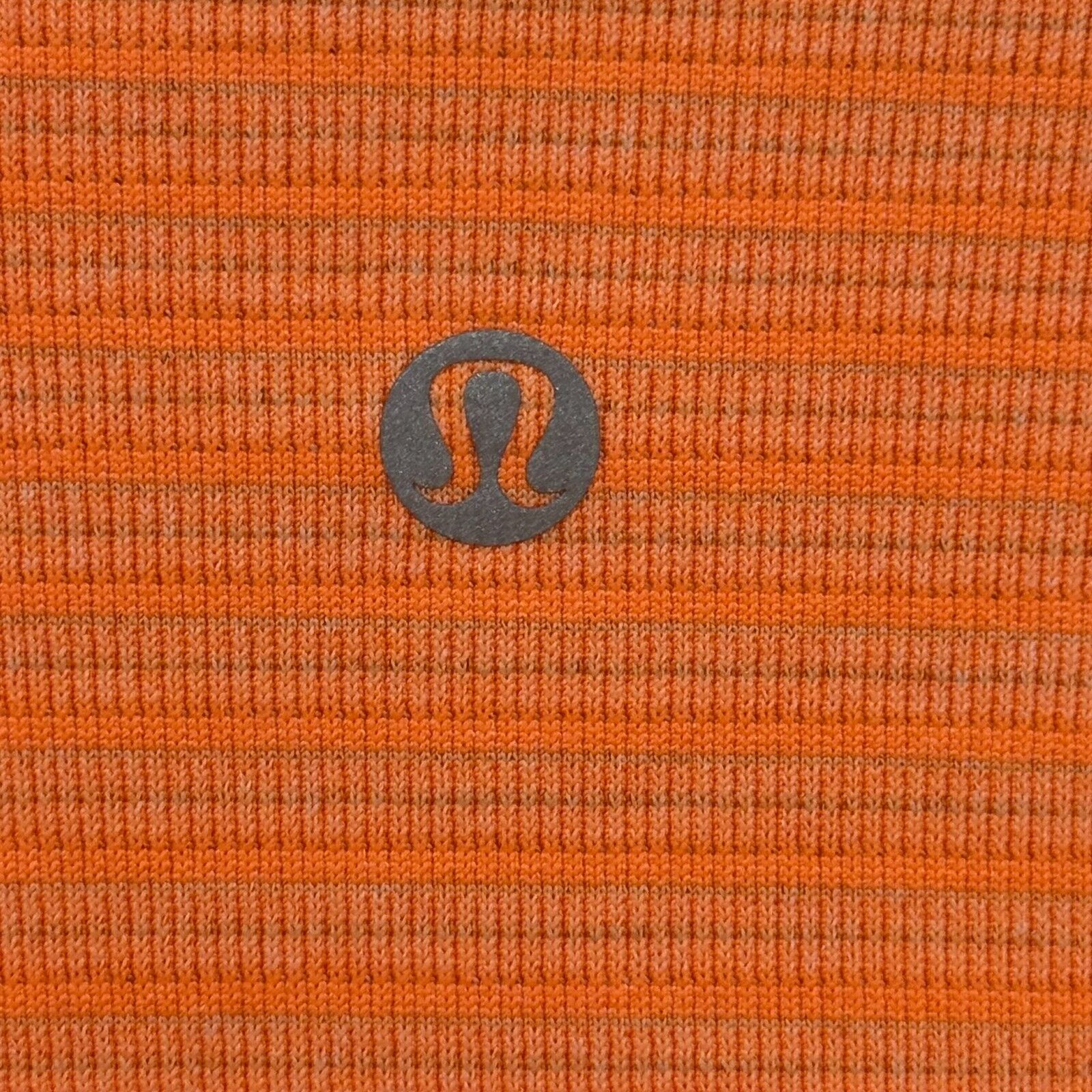 Lululemon Swiftly Tech Running Top Size 6 Orange Soda Long Sleeve