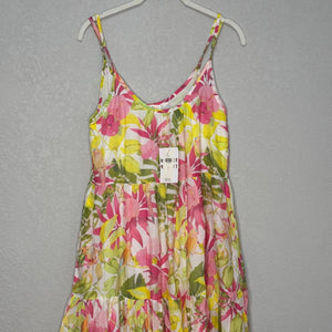 Roberta Roller Rabbit Maxi Dress Size Small Dakota Floral Tiered NEW $228