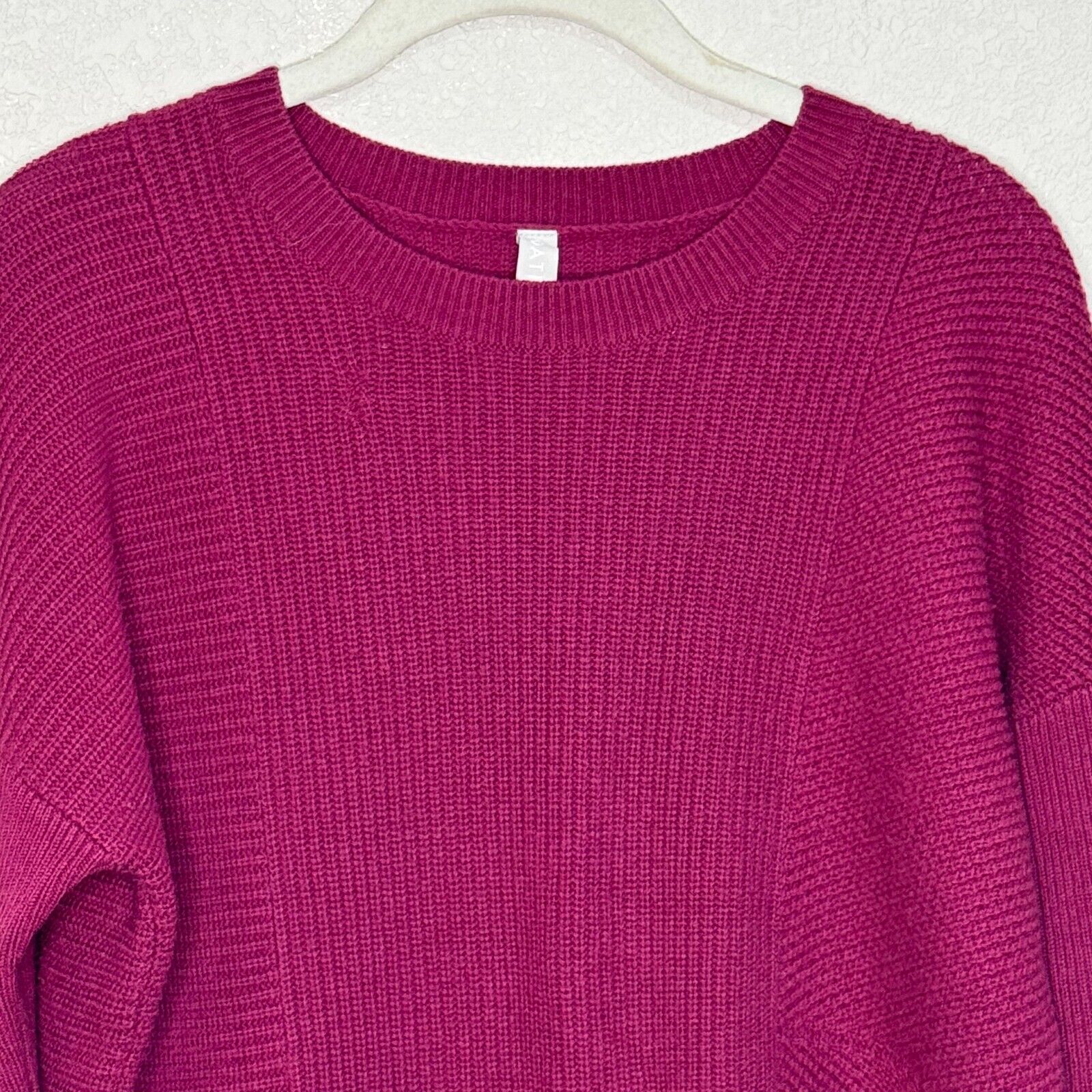 Athleta Mulberry Turin Wool Cashmere Sweater Size Small