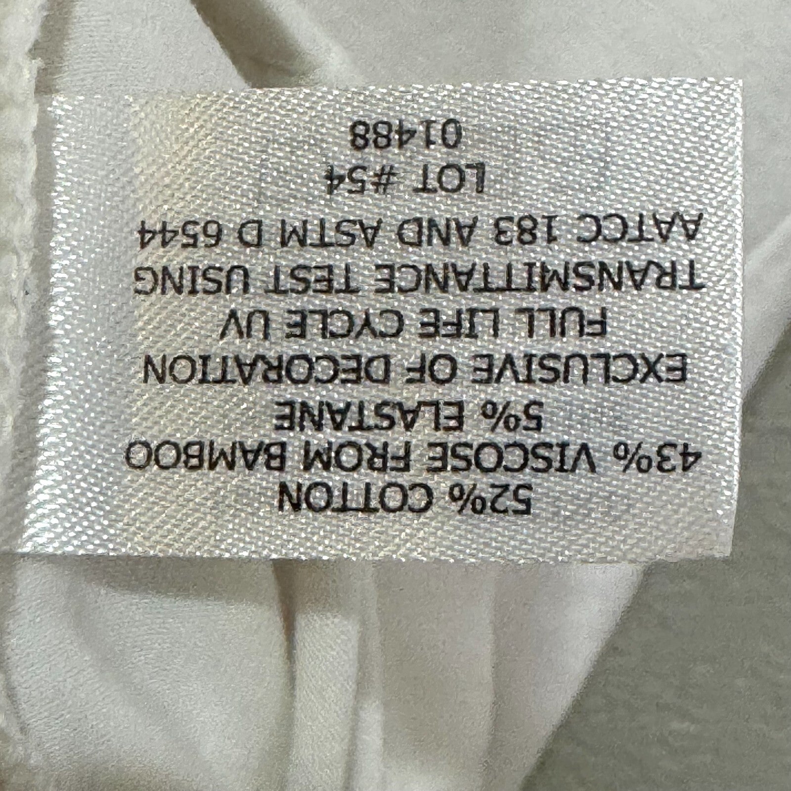 Coolibar T Shirt Top Size Medium White Floral Design UPF 50+