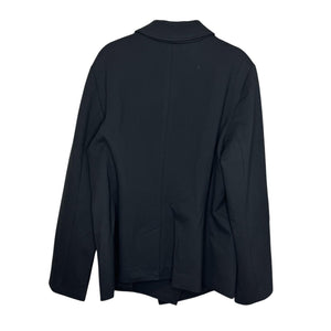 Spanx Blazer Womens 1X Black Perfect Asymmetrical Tailored One Button Stretch