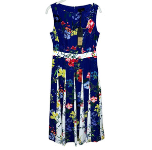 Phase Eight Trudy Patched Floral Boatneck Midi Dress US Size 6 NEW $270