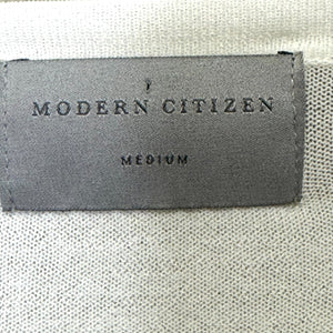 Modern Citizen Top Size Small Jude White Cropped Tie-Front