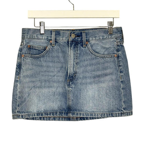 Denim Forum Skirt Womens 27 The 90s Ricci Mini High Rise Casual Vintage Style