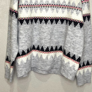 SUNDRY Fair Isle Raglan Sweater Size Medium (Sundry 2) $188