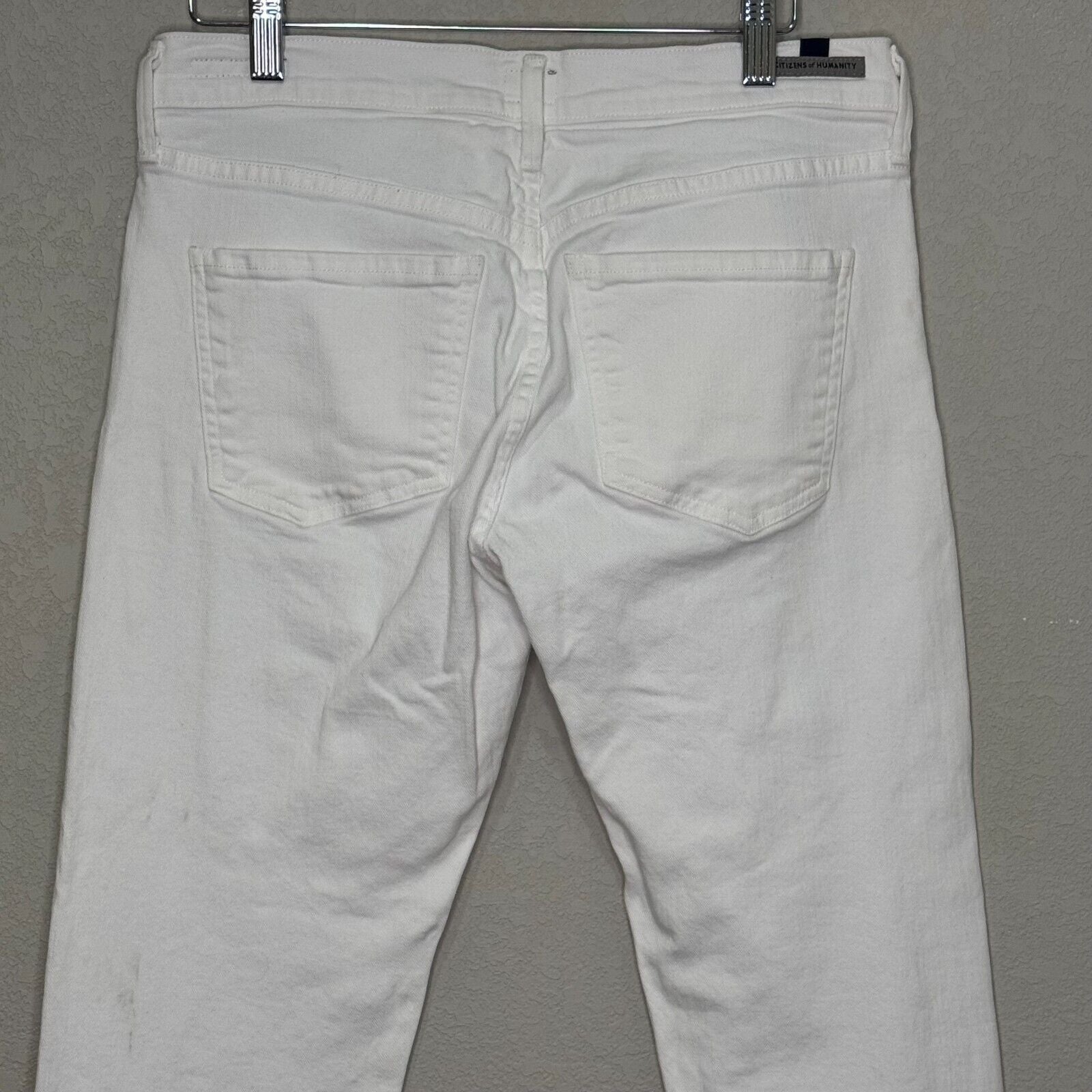 Citizens of Humanity Emerson Boyfriend Jeans Size 26 Santorini White