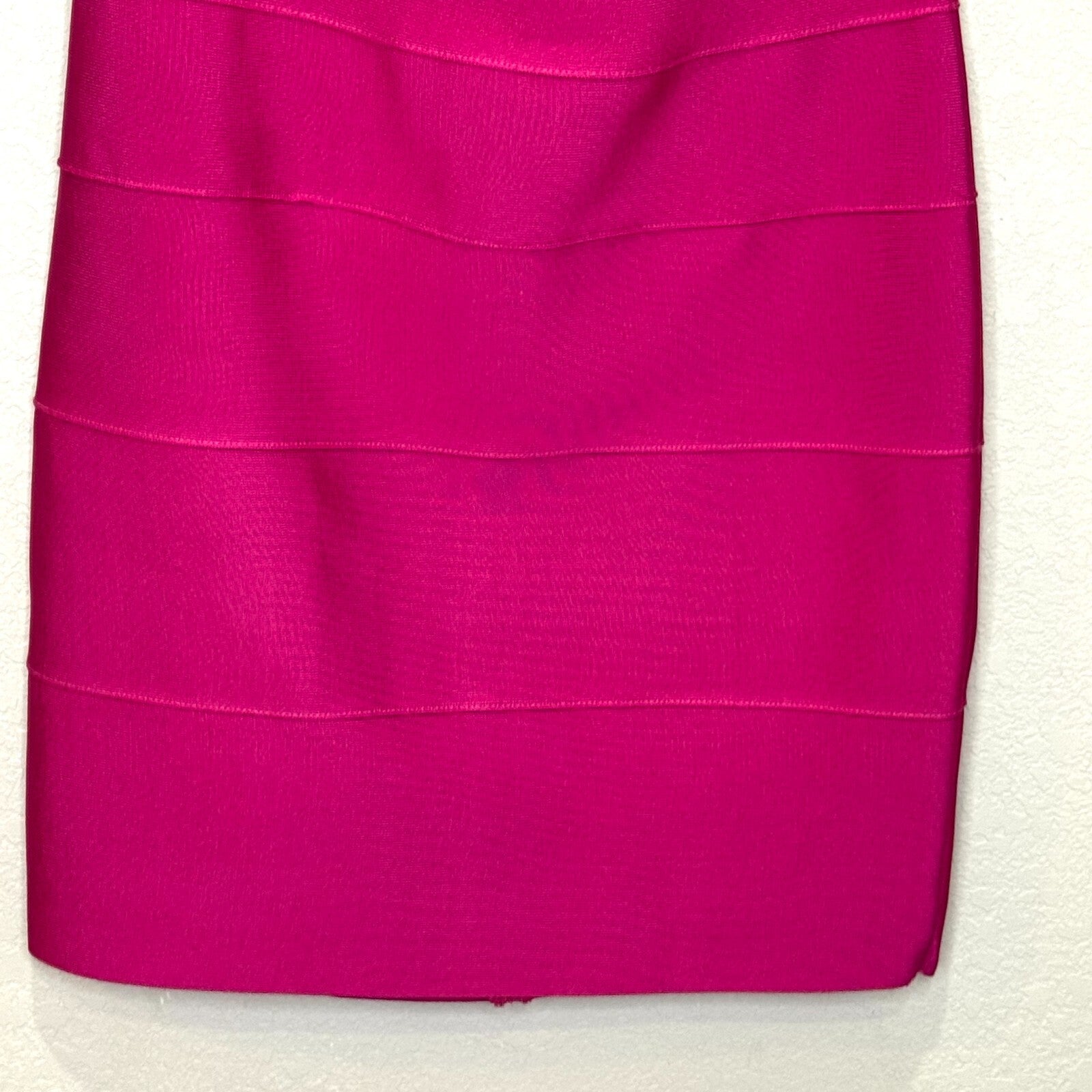 Herve Leger x Forever 21 Bandage Dress Size XL Hot Pink Halter Mini