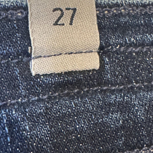 Citizens of Humanity Emerson Jeans Womens 27 Blue Slim Boyfriend Distressed USA