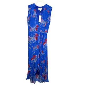 YUMI KIM Maxi Dress Size Medium NEW Blue Floral Venzia $248