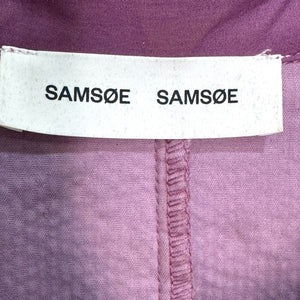 SAMSOE SAMSOE Purple Jasper Corduroy Mini Dress Size Small