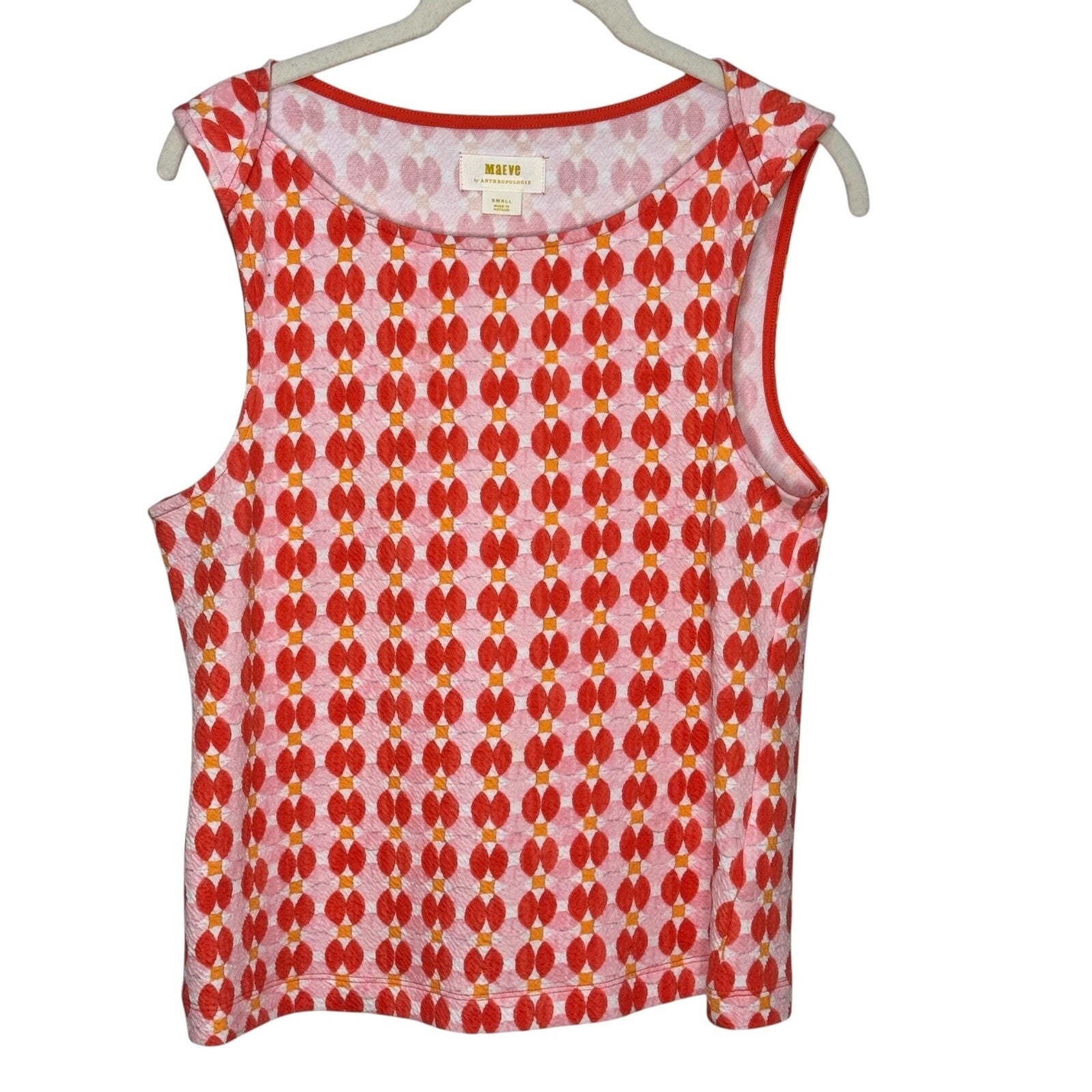 Anthropologie Maeve Mina Boatneck Tank Top Size Small