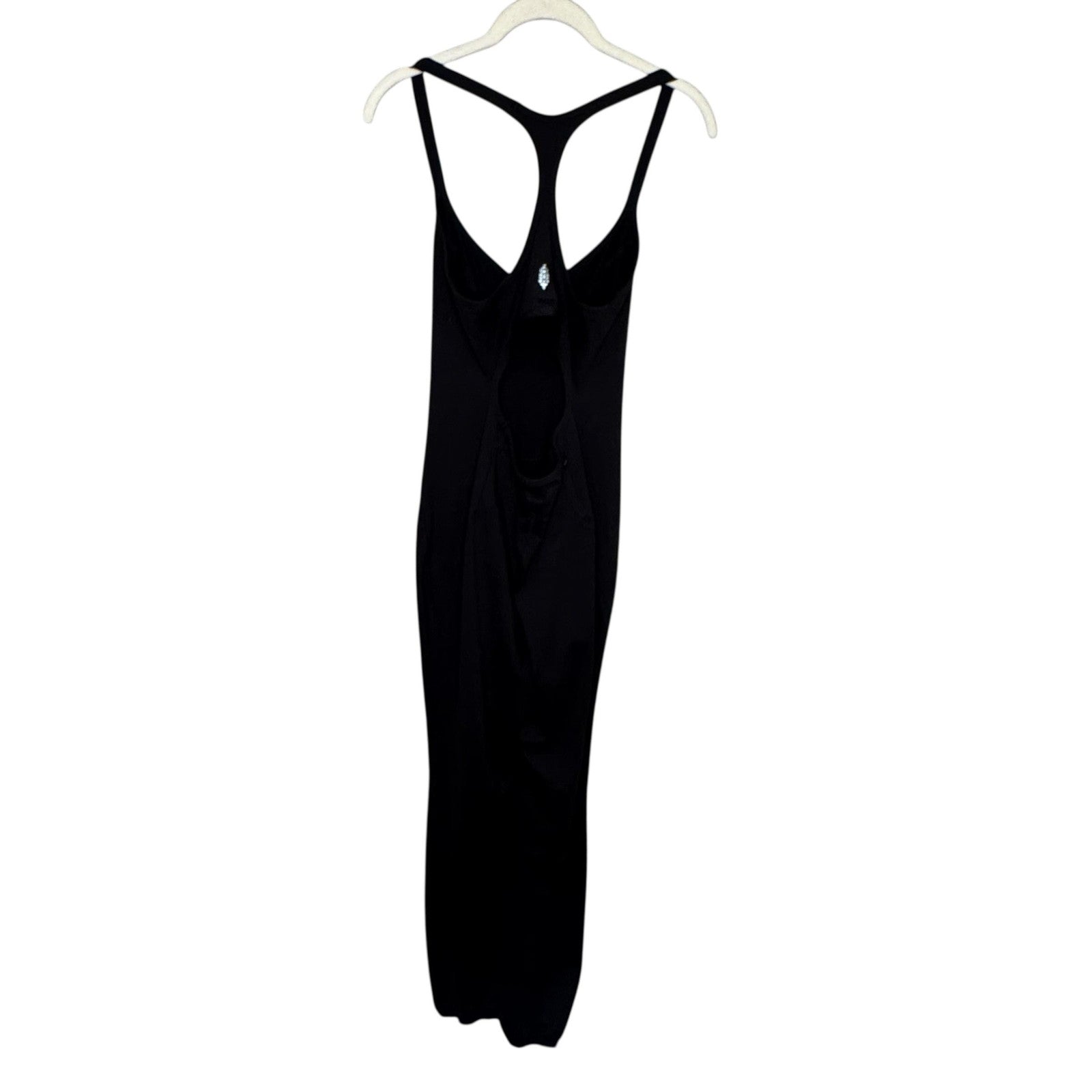 Free People Movement Lets Bounce One-piece Medium Black Racerback Athletic