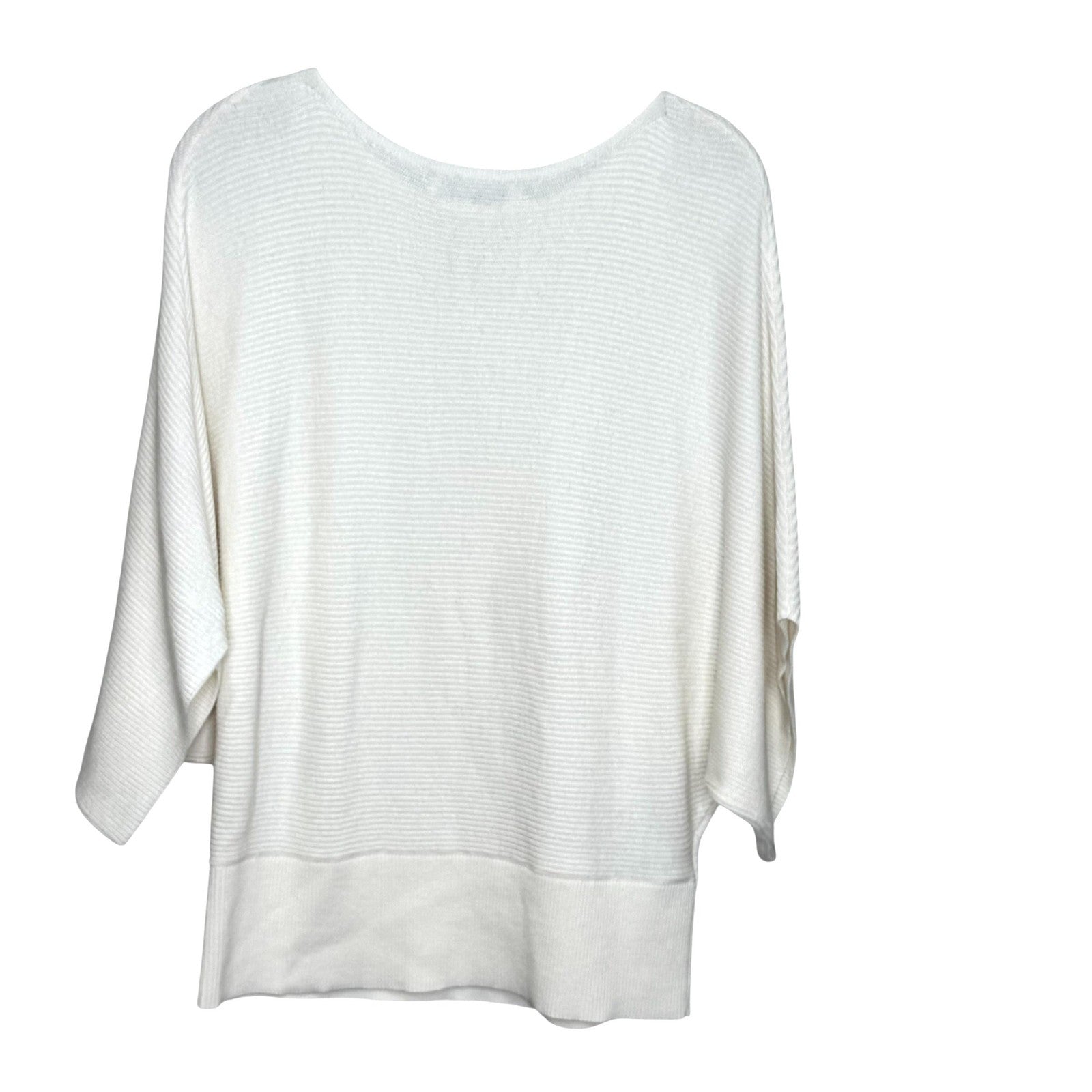 Tommy Bahama Sweater Womens Small Coconut Bonita Kimono Sleeve Boatneck Pullover