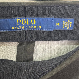 Ralph Lauren Polo 100% Lambs Suede Leggings Size Medium Charcoal Gray