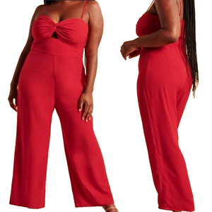 Abercrombie & Fitch Women Red Jumpsuit Size Small NEW $120