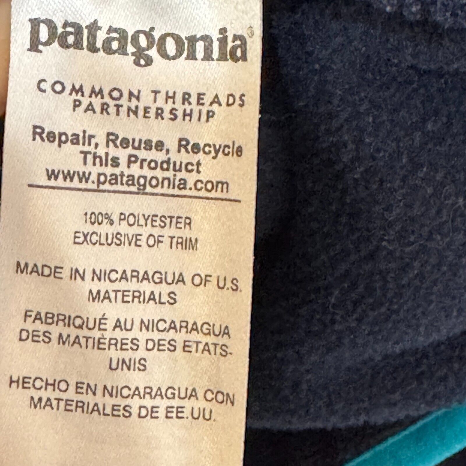 Patagonia Mens Lightweight Synchilla Snap-T Pullover Size Small Blue Teal