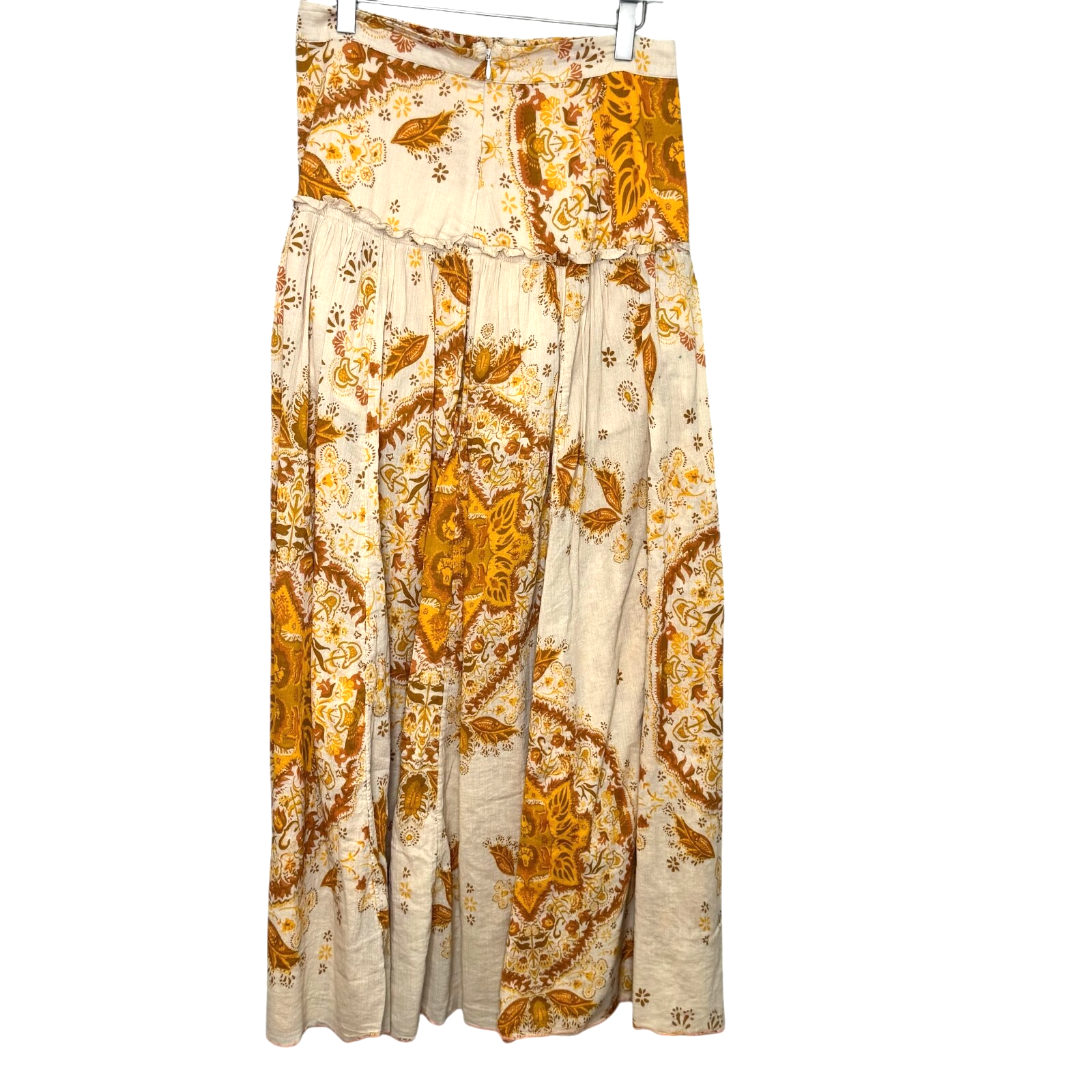 Free People Skirt Size 4 Farrah Drop Waist Maxi Boho