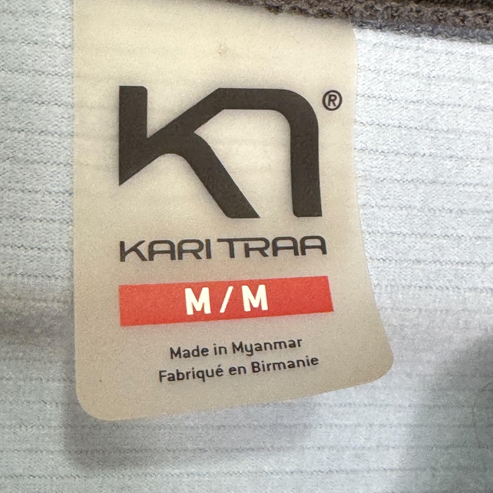Kari Traa Jacket Womens Medium Light Blue Gray Full Zip Athletic Running 622174
