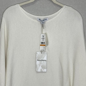 Tommy Bahama Sweater Womens Small Coconut Bonita Kimono Sleeve Boatneck Pullover