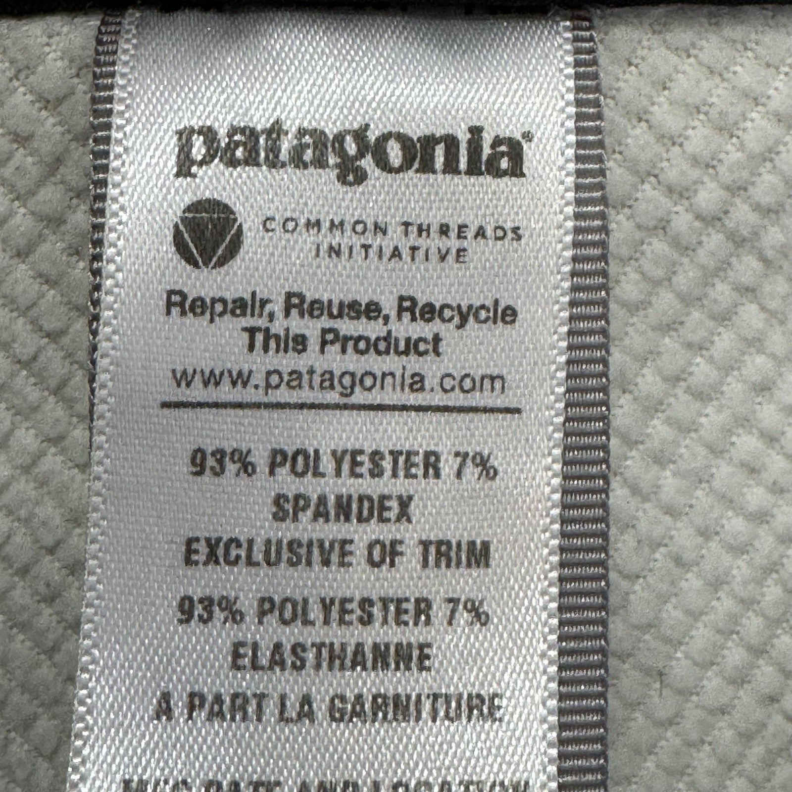 Patagonia Jacket Womens Large Gray Full Zip Softshell Outdoor Hiking Stretch