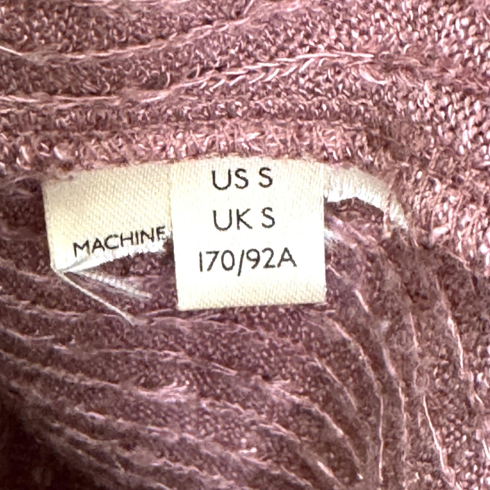 Maeve by Anthropologie Sweater Womens Small Mauve Cowl Neck Ruffle Hem Pullover