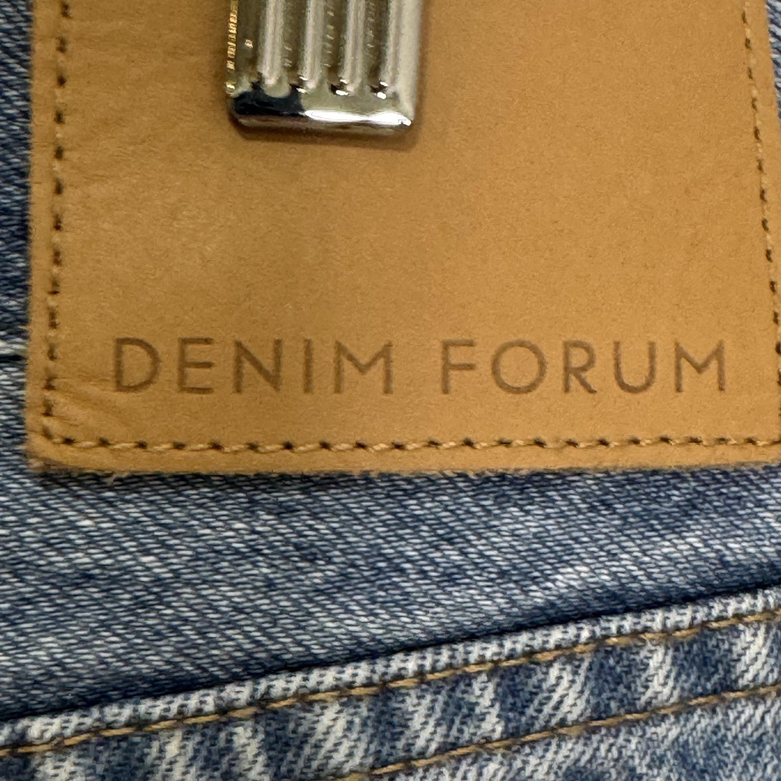 Denim Forum Skirt Womens 27 The 90s Ricci Mini High Rise Casual Vintage Style