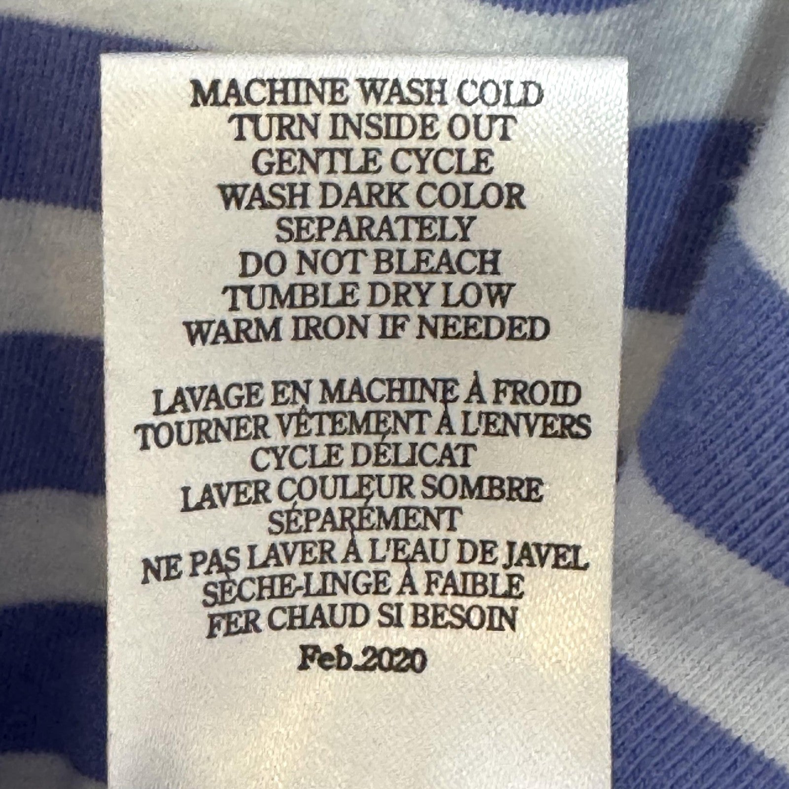 Z Supply Aya Sun Stripe Dress Medium Blue White Sleeveless Tank Casual Summer
