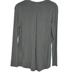 New Majestic Filatures Deluxe Soft Gray Long Sleeve Tee Size XS (1)