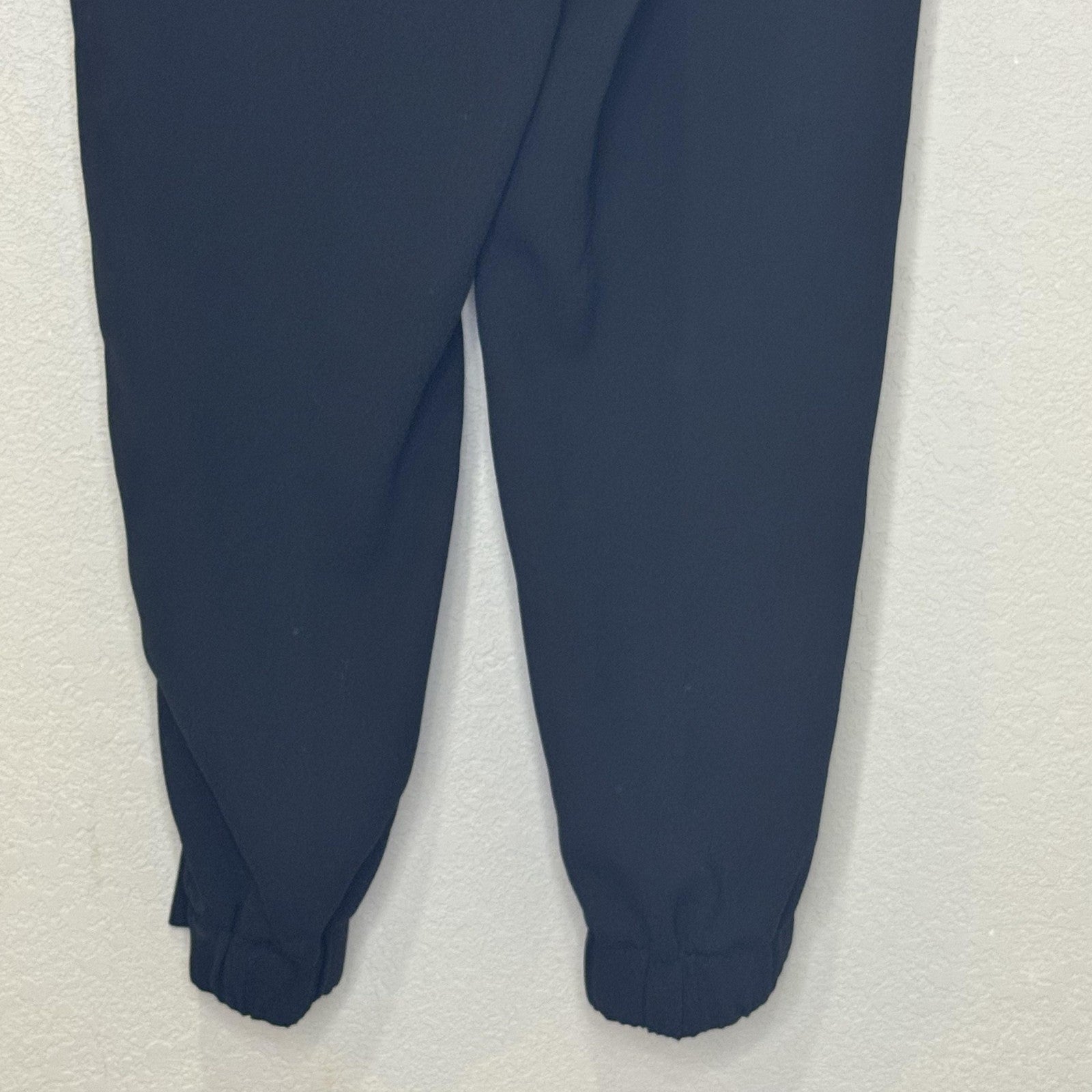 J Crew Easy Pant Womens 6 Black Belted Pleat-Front Jogger 365 Crepe