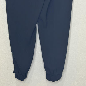 J Crew Easy Pant Womens 6 Black Belted Pleat-Front Jogger 365 Crepe