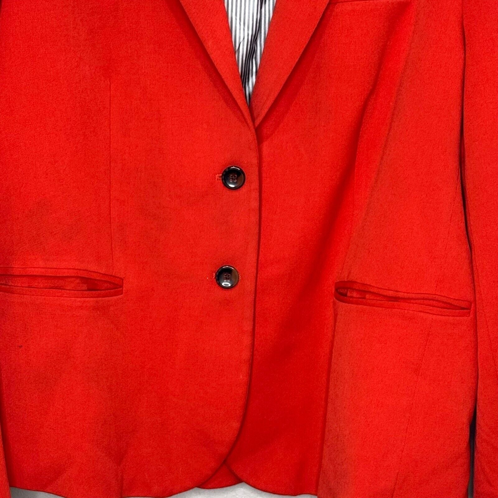 J. Crew Schoolboy Blazer Jacket Style K2899 Size XXL In Bright Cerise Red