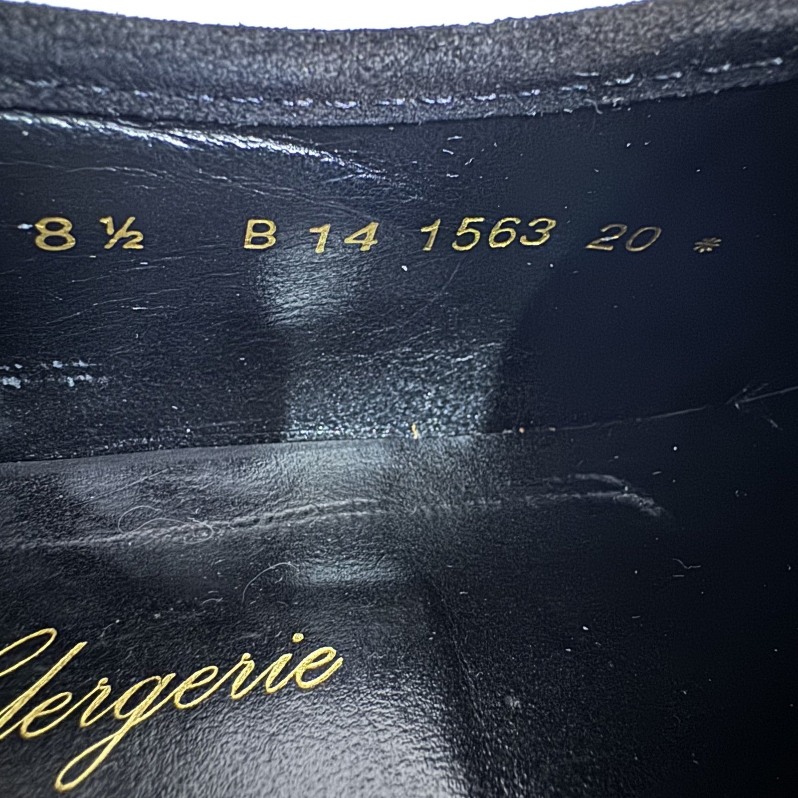 Robert Clergerie Shoes Womens Size 8.5 Black Suede Loafer Made in France Elegant