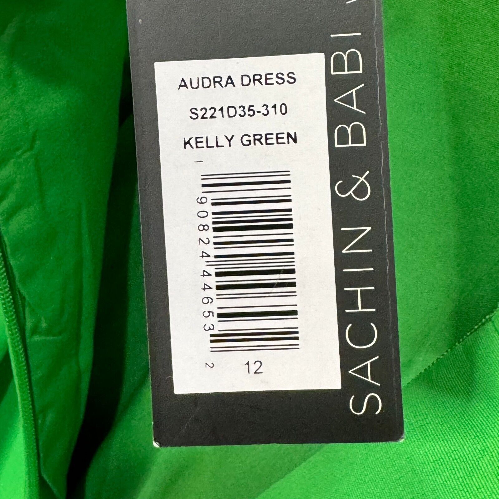 Sachin & Babi NWT Kelly Green Audra Dress Size 12 $695