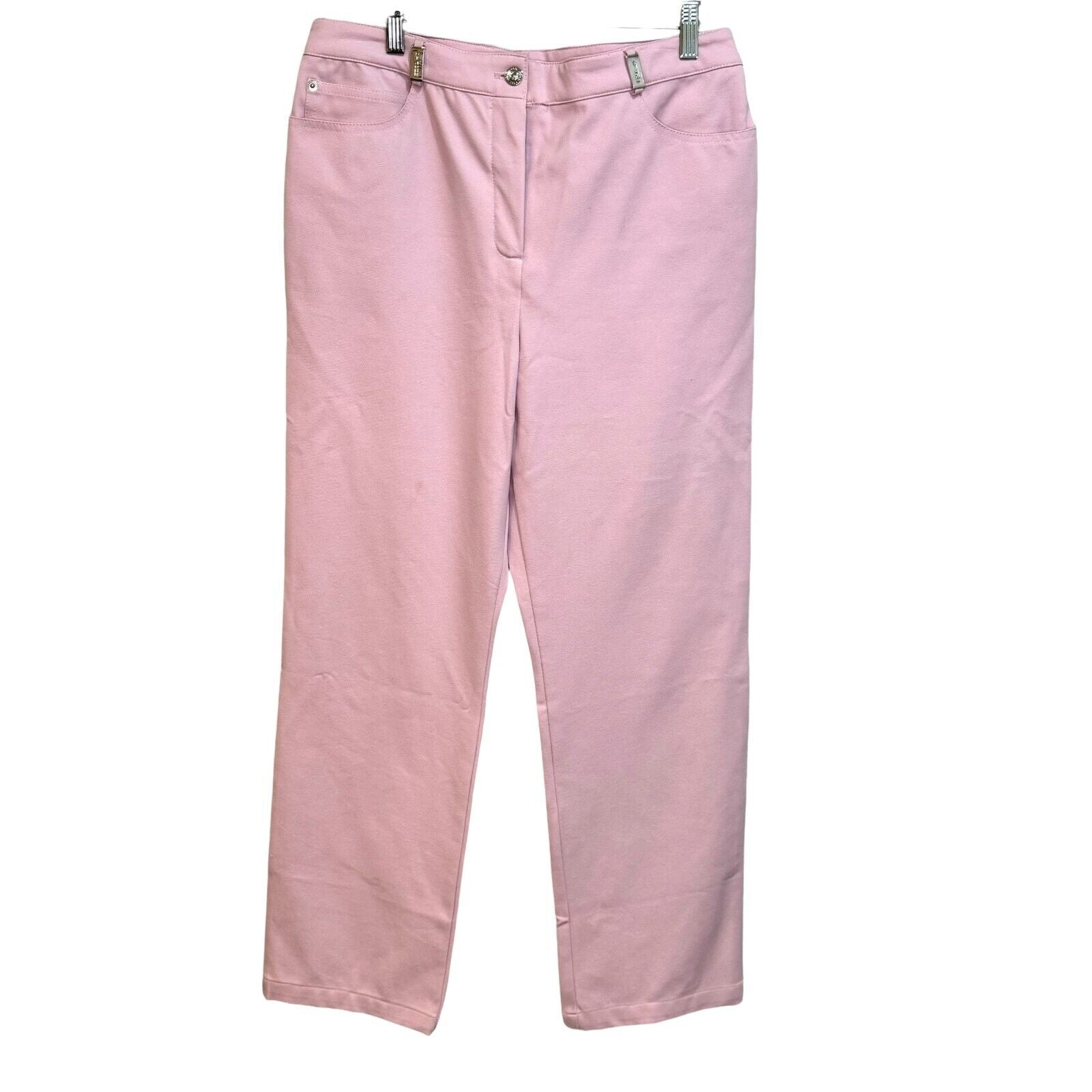 St. John Sport Essentials Pink Pants Size 12