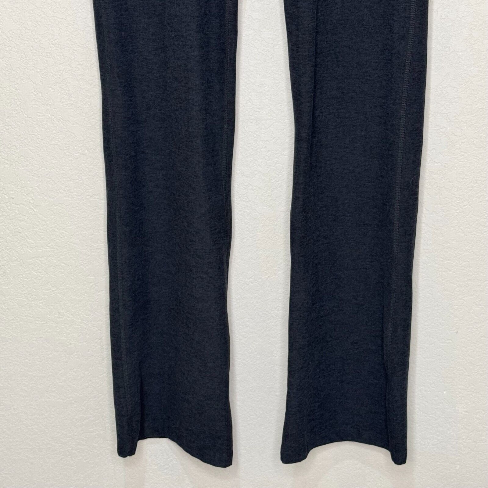 Beyond Yoga Limitless High-Waisted Pants Size XL Heathered Black Gray