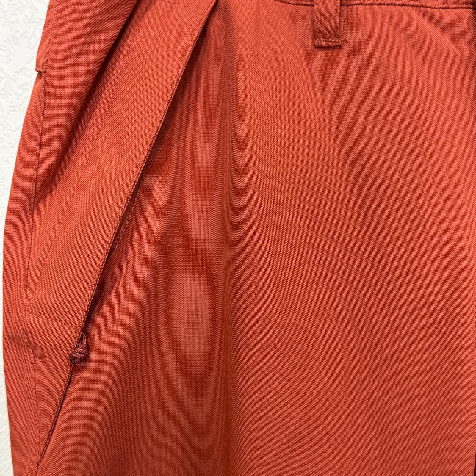 Burton Pants Womens Medium Orange Society Insulated Snowboard Ski Living Lining