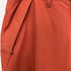 Burton Pants Womens Medium Orange Society Insulated Snowboard Ski Living Lining