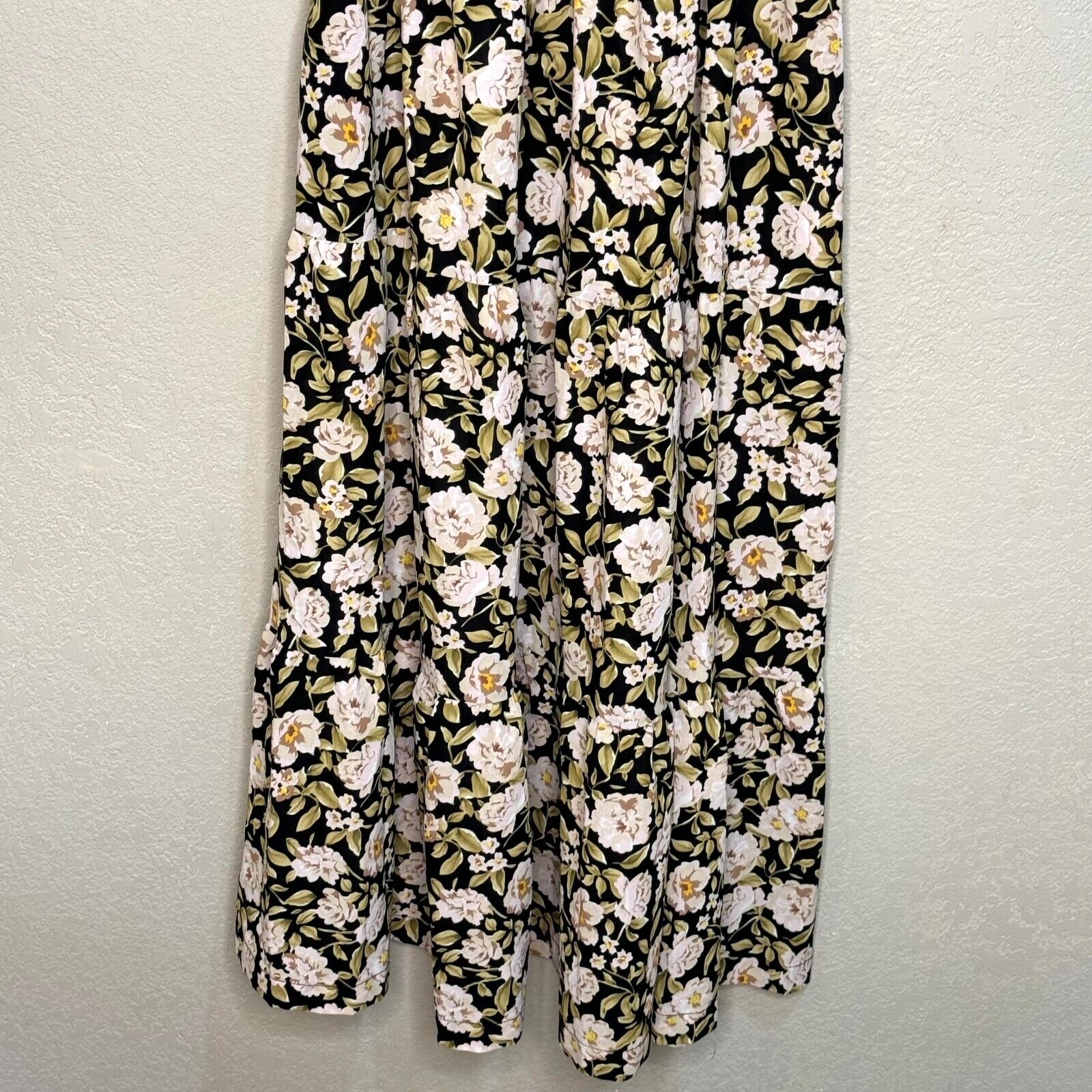 En Saison Kinsley Black Floral One Shoulder Dress Size XS NEW $108