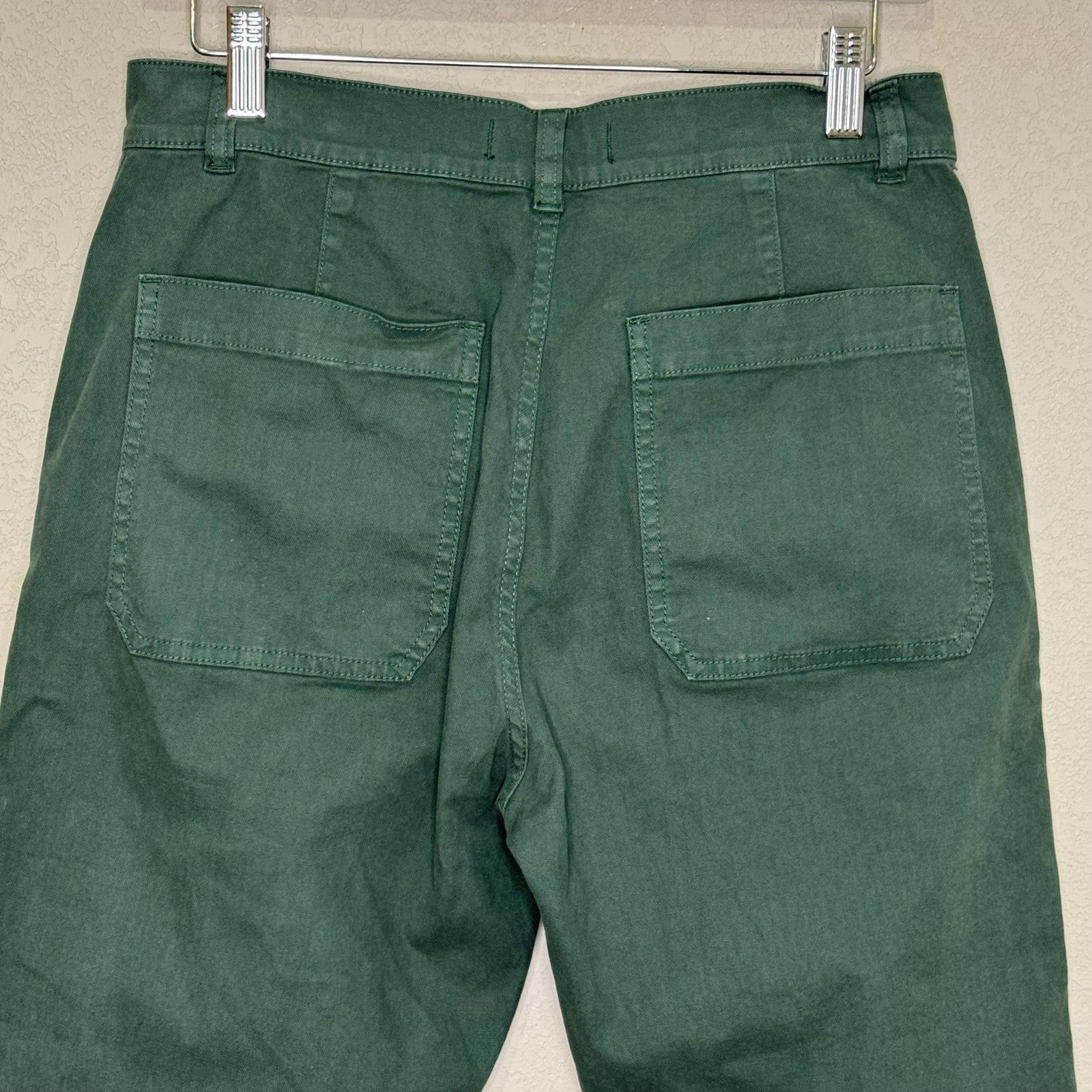 Madewell Pants Womens 28 90s Straight Utility Patch Pockets High-Rise