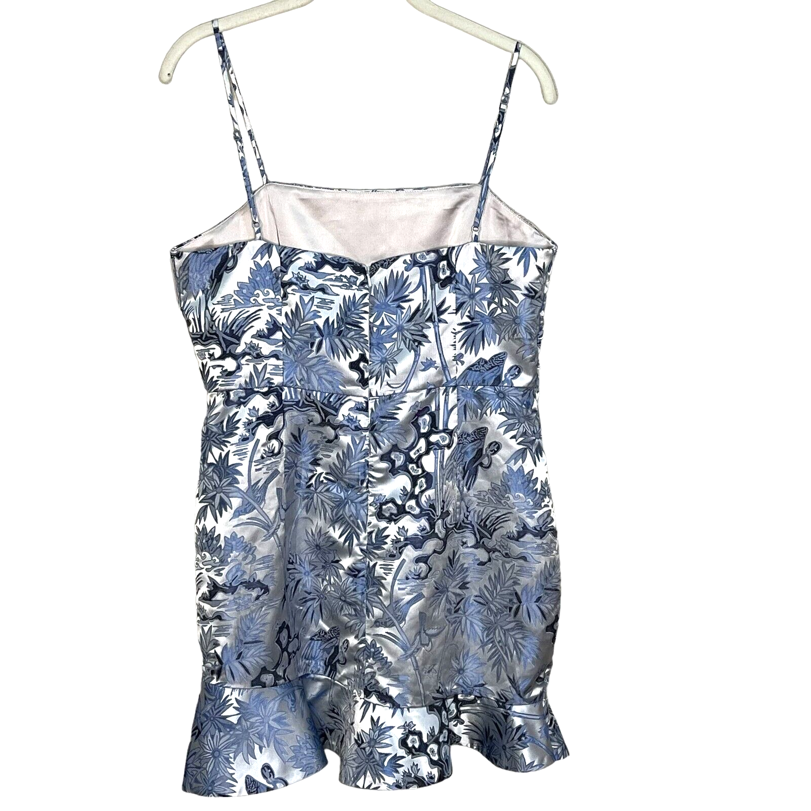Alice McCall Bonita Ink Blue Mini Dress Size 8 $390