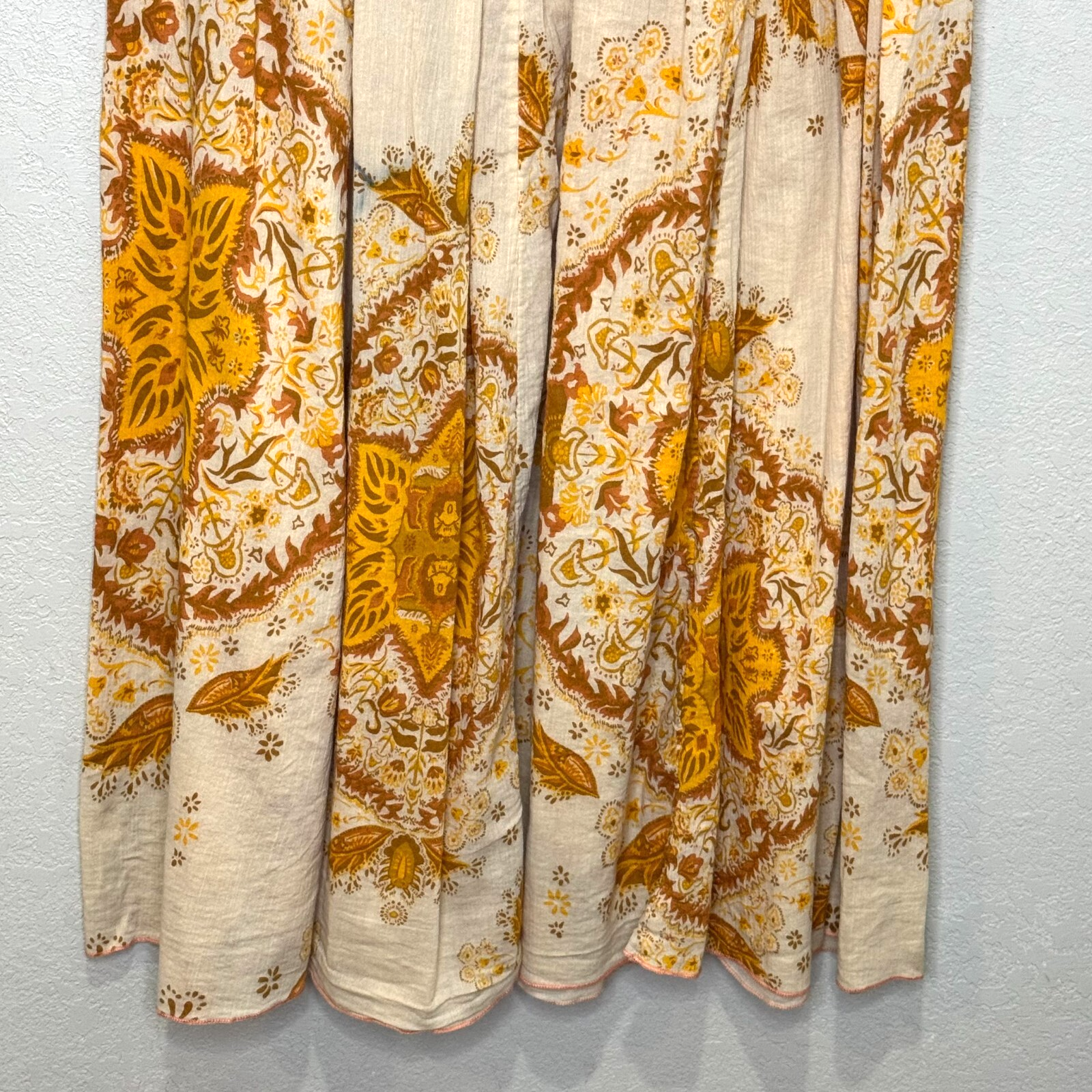Free People Skirt Size 4 Farrah Drop Waist Maxi Boho