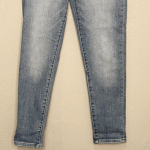 Risen Katherine Mid Rise Relaxed Skinny Jeans Size 27 Medium Blue