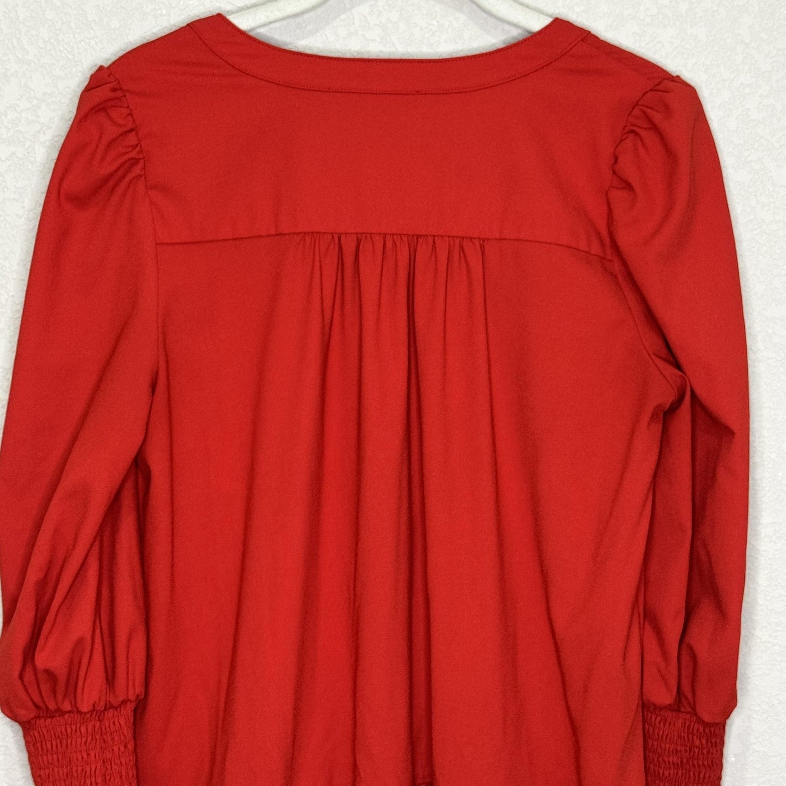 Tuckernuck Pomander Place Dress Womens XS V Neck Long Sleeve Tiered Ruffle Boho