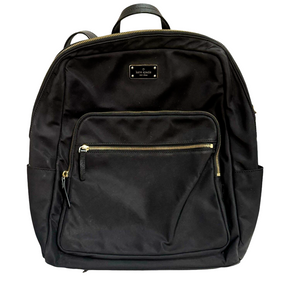 Kate Spade New York Black Hilo Large Nylon Backpack