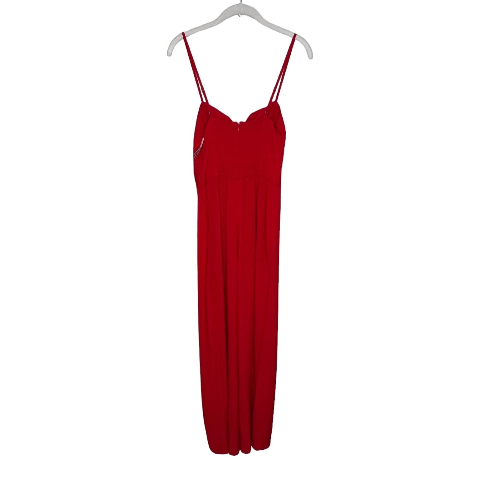 Abercrombie & Fitch NEW Women Red Jumpsuit Size Small $120