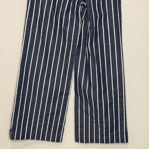 Rolla's High Rise Old Mate Pant Size 25 Ink Blue White Stripe